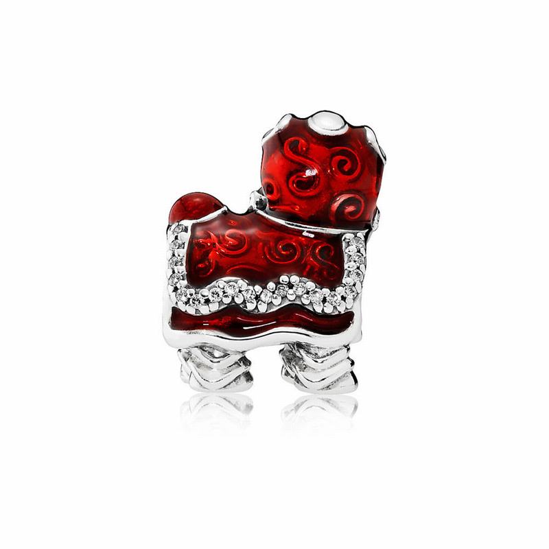 Pandora Chinese Lion Dance Charm Silver Egypt DY0263789